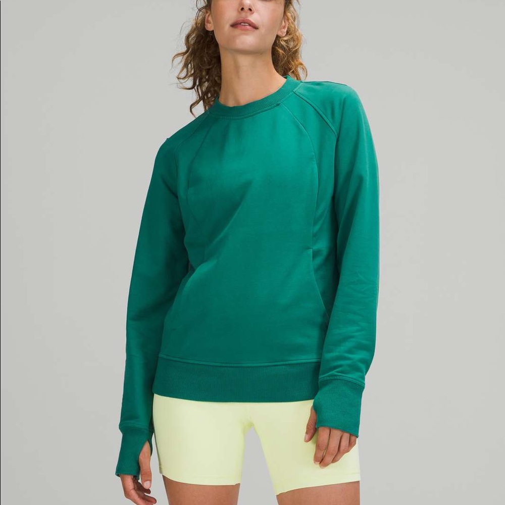 Lululemon Scuba Crew in Teal Lagoon